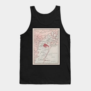 Old Venice Italy Map (1912) Vintage Venezia Italia Atlas Tank Top